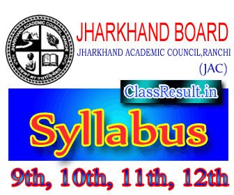 jac Syllabus 2022 class 10th Class, Secondary, 12th, Intermediate, Madrassa, 9th, 11th, 8th